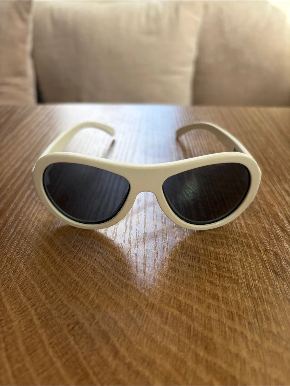 Babiators white aviators | Ages 0-2